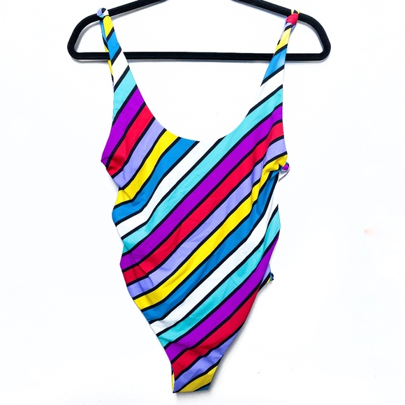 Red Carter Other - *NEW* COLORFUL STRIPED ONE PIECE BATHING SUIT